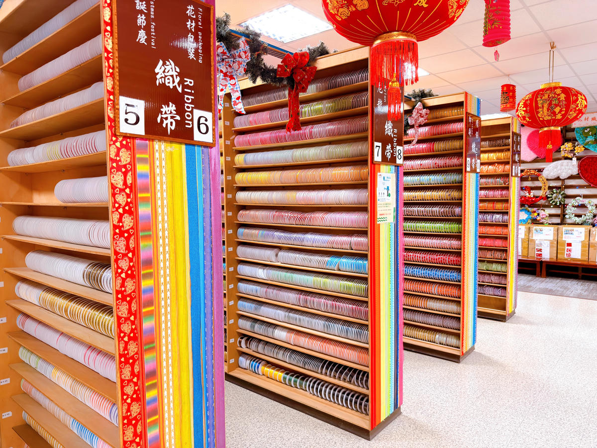 彰化鹿港 緞帶王觀光工廠