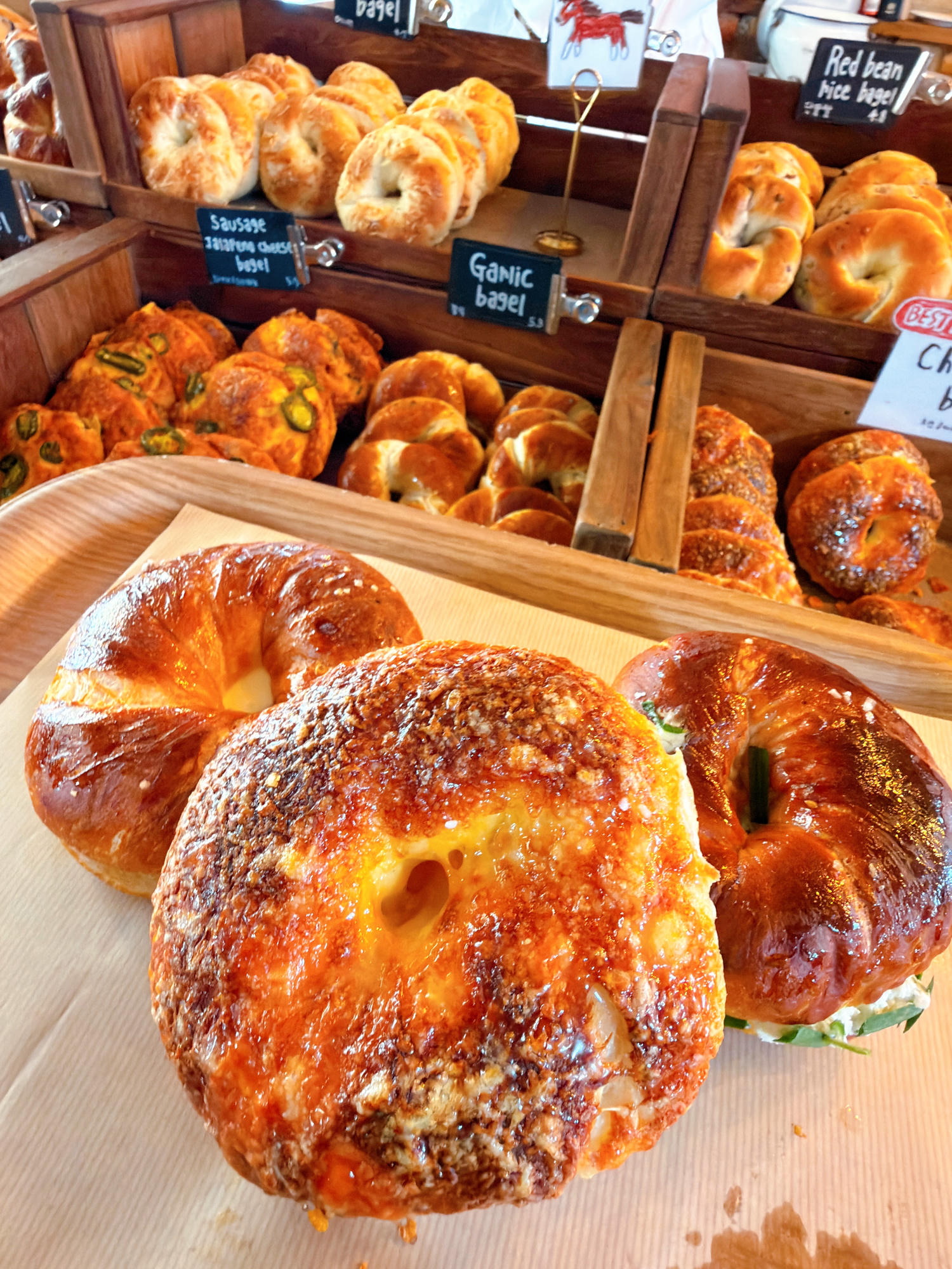 韓國 London Bagel Museum 倫敦貝果博物館 安國店