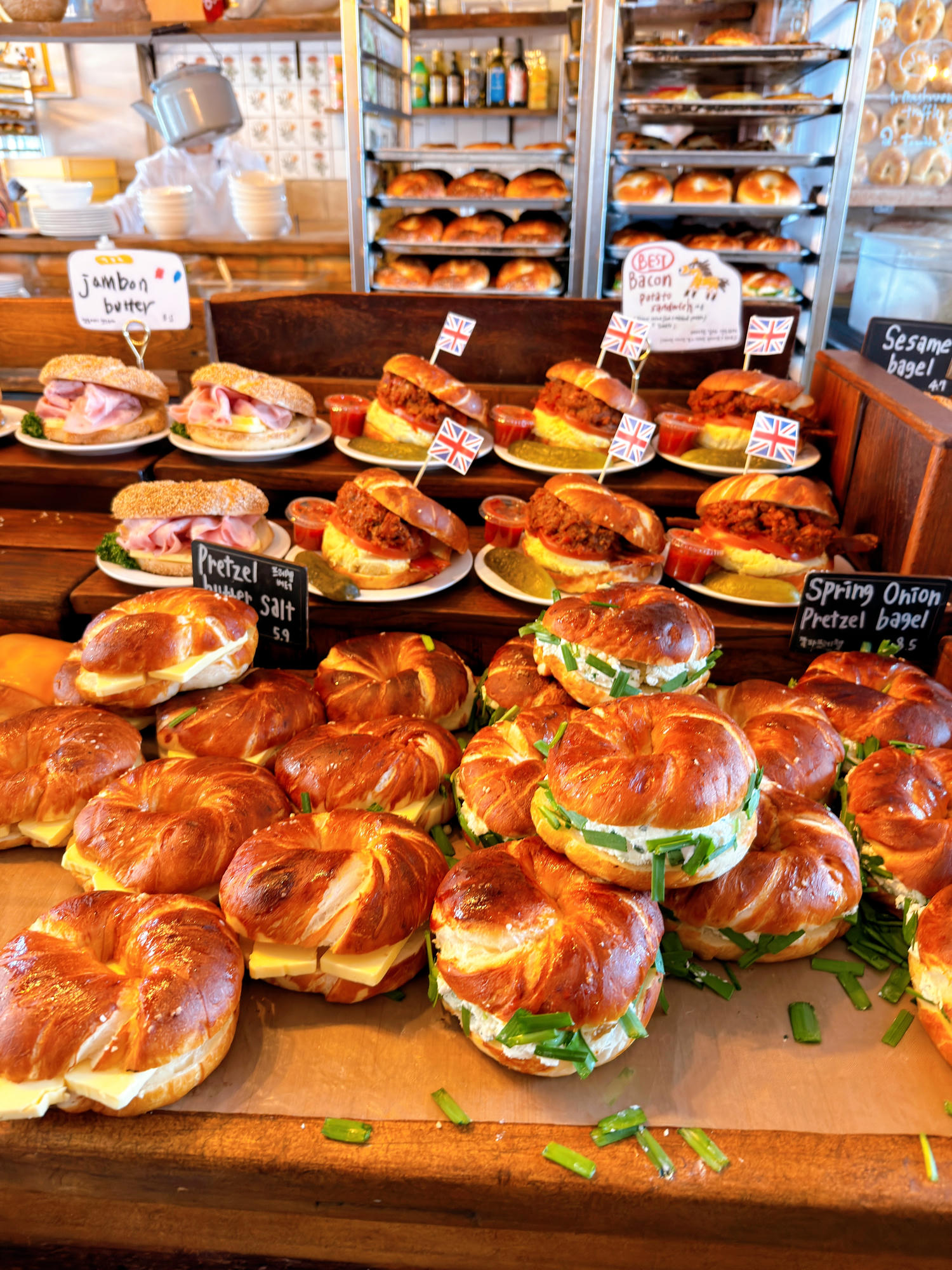 韓國 London Bagel Museum 倫敦貝果博物館 安國店