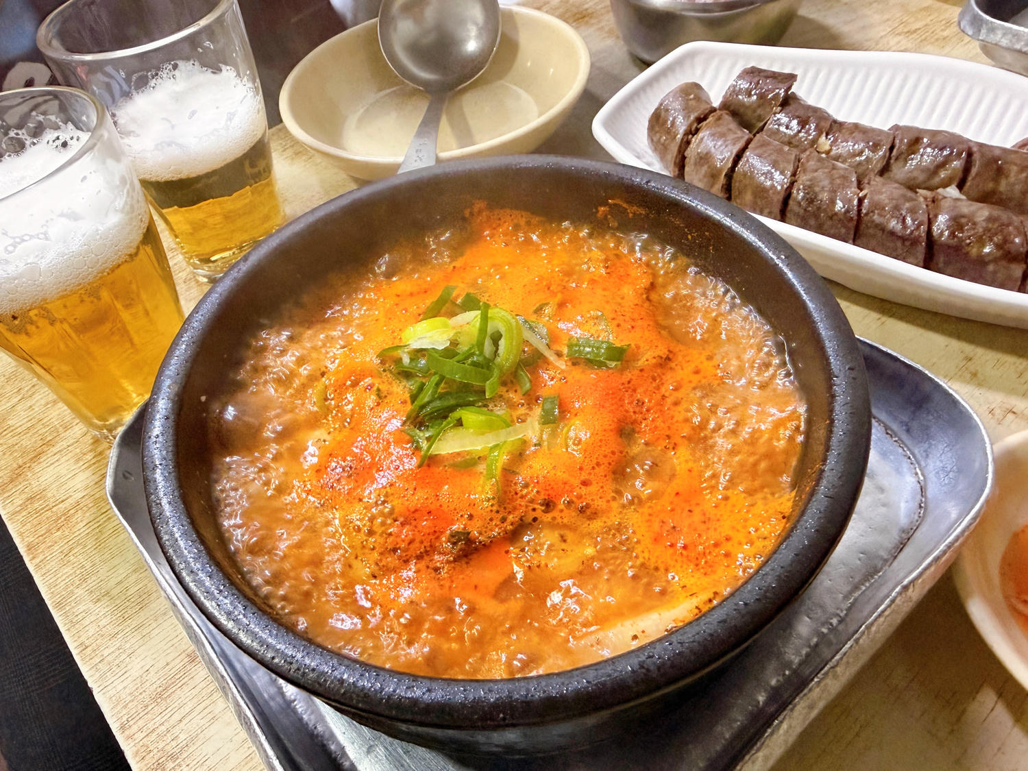 【首爾光化門美食】화목순대국 光化門1號店|韓國血腸湯,在地上班族人氣店 - 第8張圖 首爾 화목순대국 光化門1號店 血腸湯